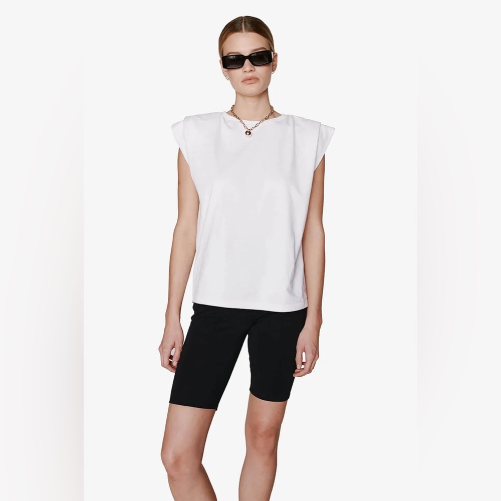 Anine Bing - Tanner Tank in White Size M NWT